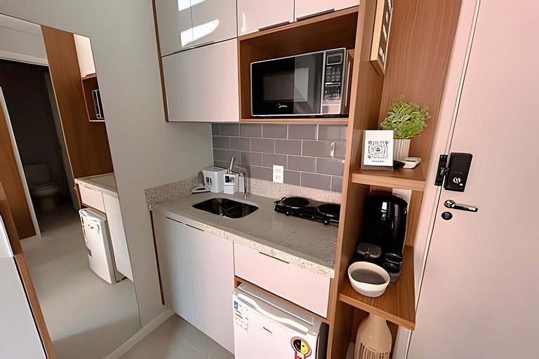 Versatile 14m² studio in São Paulo