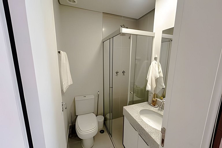Studio versátil em São Paulo de 14m²
