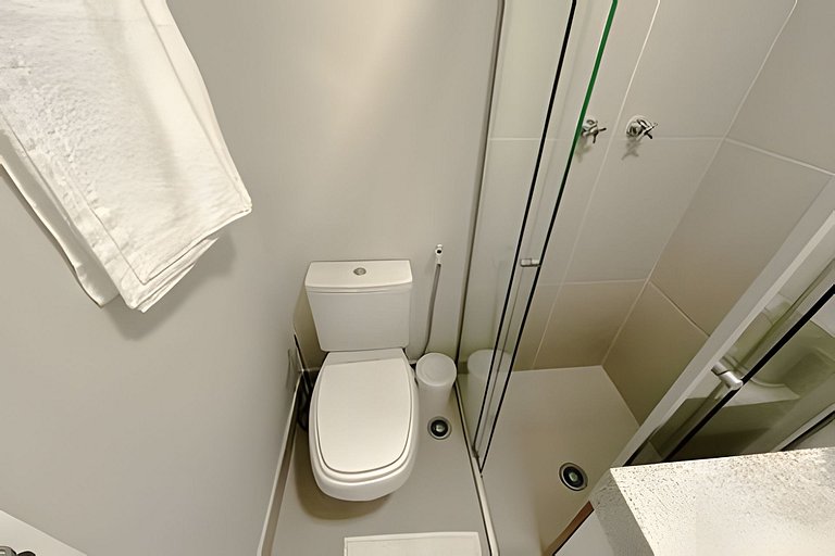 Studio versátil em São Paulo de 14m²
