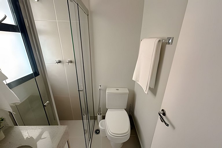 Studio versátil em São Paulo de 14m²