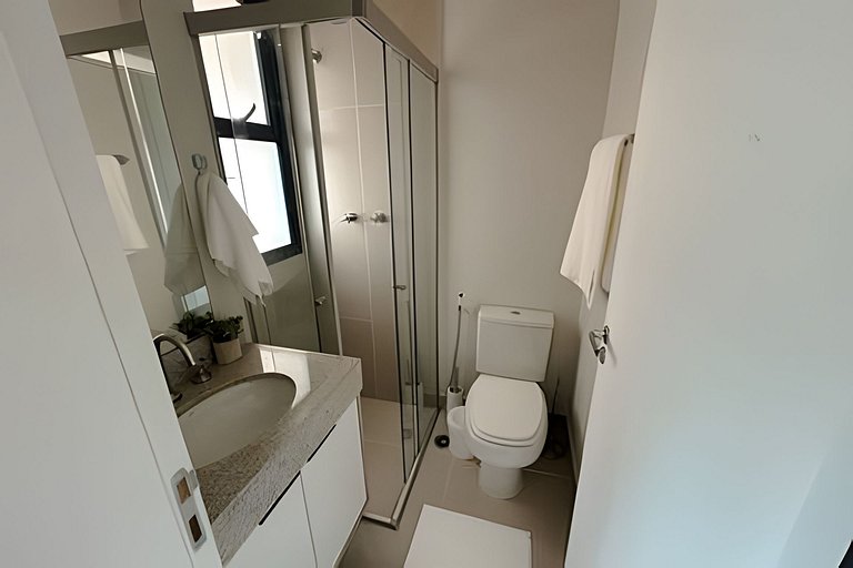 Studio versátil em São Paulo de 14m²