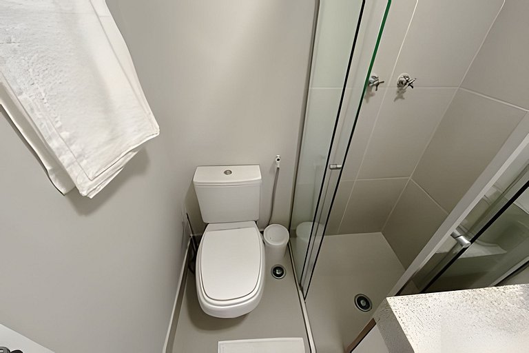 Studio versátil em São Paulo de 14m²