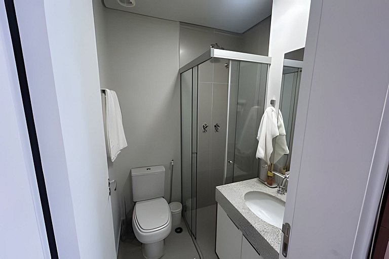 Studio versátil em São Paulo de 14m²