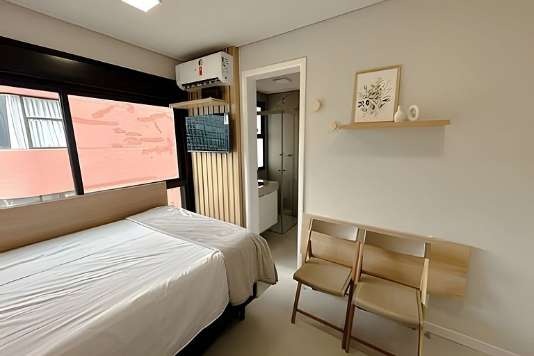 Studio versátil em São Paulo de 14m²
