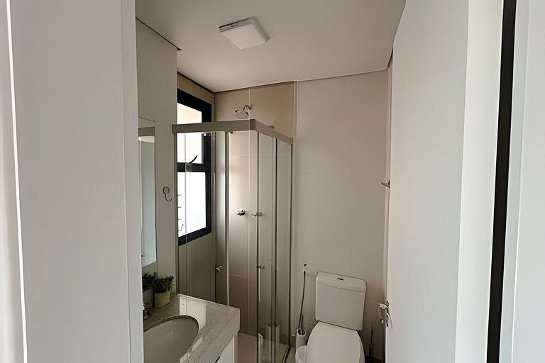 Studio versátil em São Paulo de 14m²