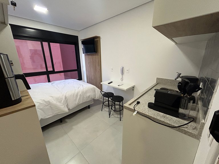 Studio Aconchegante de 14m² próximo ao Incor
